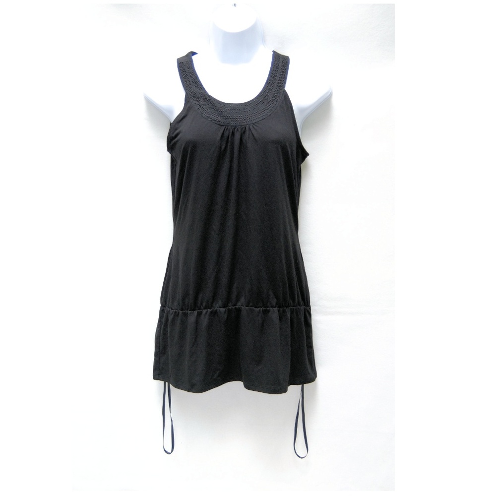 NWT White House Black Market Beaded Tunic Top